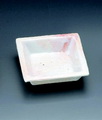 桜志野正角鉢