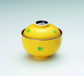 黄釉円菓子碗(小)