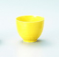黄釉福しるこ碗